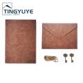 Envelope Letter Paper Vintage Pattern Brown Paper Envelope Set with Confessional Stationery. 