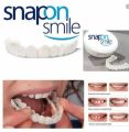 Snap On Smile Teeth Braces Invisible Veneer Aligner Natural White Cosmetic Teeth Cover Transparent Dental Veneer Perfect Smile Teeth Corrector and Instant Gap Filler. 