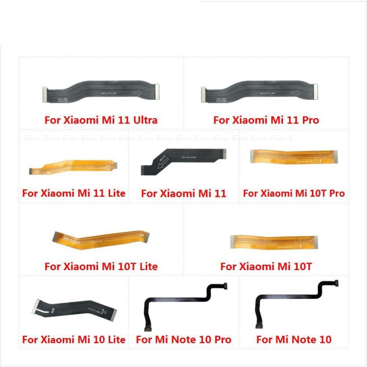 Main Board Motherboard Connection Flex Cable Parts For XiaoMi Mi 11 Note 10 10T Lite Pro Ultra