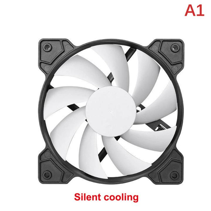 CPU Cooling Fan Cooler 12cm CPU Case Cooling Fan Low Noise Fans for PC