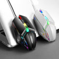 AOQELO AMG2 Wired RGB Gaming Mouse - Mechanical Design, Noiseless, Anti-Slip Gaming Design. 