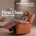 Sereno Life Recliner Sofa First Class, 360-Degree Swivel Base, Full Back & Leg Support & 3-in-1 Functionality. 