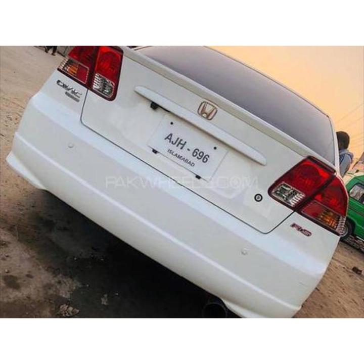 CIVIC 2005 TRUNK SPOILER WITH PAINT/ CF4 SPOILER TRUNK