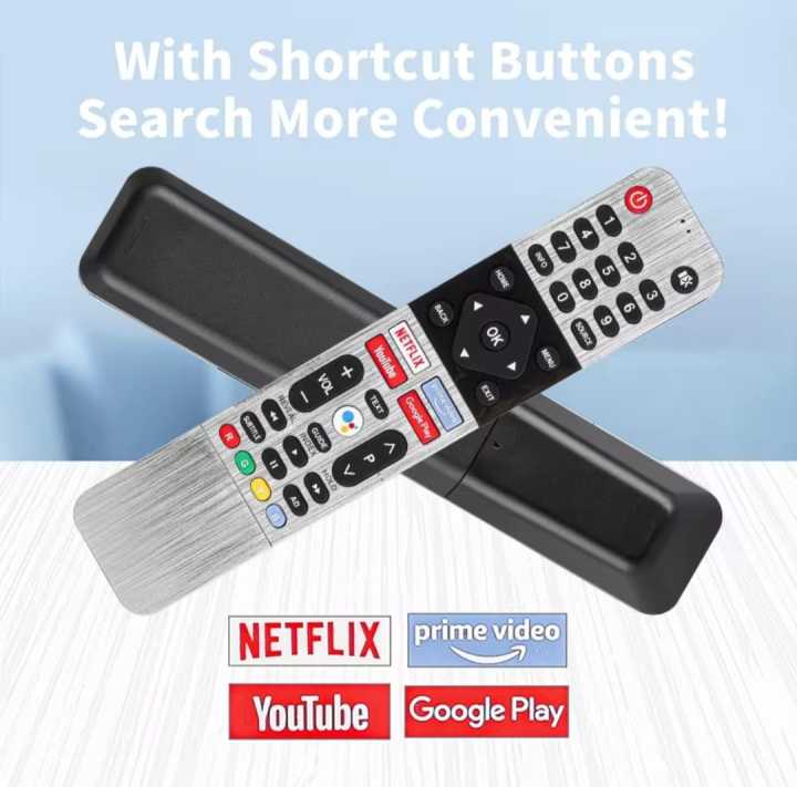 ORIENT smart LED TV Remote Control With out Voice command with YouTub & Netflex button