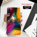Tecno Spark 4 Cover Case - Art Soft Case Cover for Tecno Spark 4. 