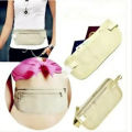 【HOT】 Travel Money Belt Against Invisible Theft Secret Wallet Hidden Under Clothes Belt Wallet Security Travel Pouch. 