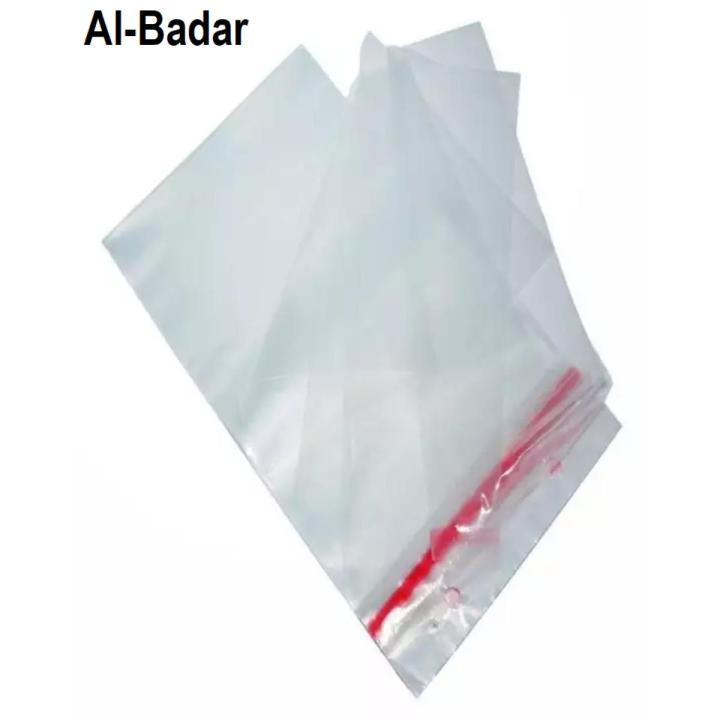 30 - Transparent Plastic Polythene Peel + Seal Bags - Self Seal Packing