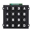 Keyboard Modules with 16 Keys 4x4 Push Buttons External Big Keypad for MCU. 