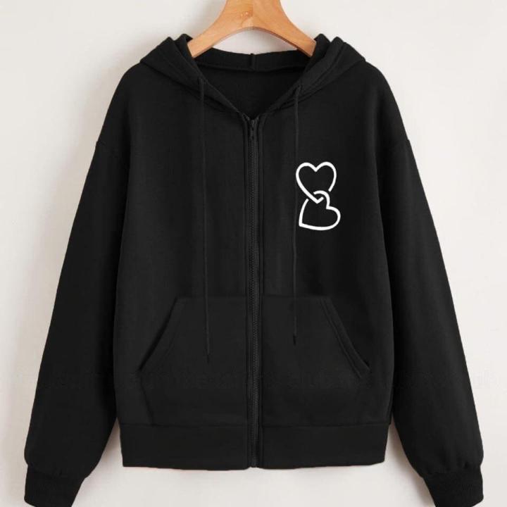 Black%20Heart%20Print%20Fleece%20Hoodie%20for%20Girls%20and%20Women%20Winter%20Wear%20-%20Image%203