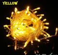 20 ft Yellow Fairy Light for Decoration - 220V - Ideal for Function Eid Milad Melad Festival Home Garden Wedding Birthday Party Christmas Decorations Non LED. 