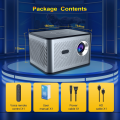 X3 Pro & X3 RGB Projector native 720P Support 4K 1080P Android 11 300ANSI Electric Focus Voice remote Dual WIFI 2.4G&5G Two-way BT5.0 Mini Projectors better in performance than HY350. 