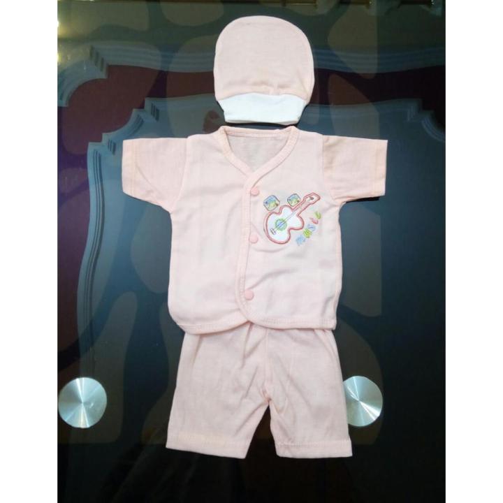 Infant Baby Baba Size, Clothes Shirt, Pajama With Cap For