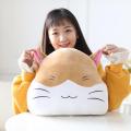 Cute cute hamster hands cover pillow plush toy hand warmer office home creative heartwarming gift for children and girls. 