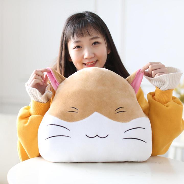 Cute cute hamster hands cover pillow plush toy hand warmer office home creative heartwarming gift for children and girls