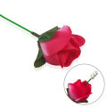 Professional Magician Bar Illusion Props Torch To Rose Flower Fire Magic Trick Flame Appearing Flower. 