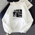 Anime Initial D Drift Hoodie Japanese Anime AE86 Hoodies Sweatshirt Print Trend Men Clothes Hip-Hop Male Crewneck Streetwear Men. 