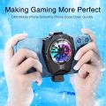 MEMO DL05 Phone Radiator Phone Cooling Fan Semi-Conductor With Temperature Display Portable Mini PUBG Phone Cooler Fan For Smartphone/Gaming. 