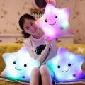 NYT Unique Luminous Pillow Vivid Star Design Led Light Cushion Plush Toy. 