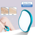 Crystal Physical Hair Removal Eraser Glass Hair Remover Painless Epilator Easy Cleaning Reusable Body Care Depilation Tool. 