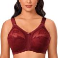 Imported Soft Cotton Non-Padded Bra for Women/Girls – Skin & Black. 