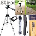 330 Big Tripod 5 Feet Mobile Stand For Mobile and Digital Camera Video Capturing. 