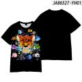 Blox Fruits Short Sleeve T-shirt Children's Wear Print Kawaii Cartoon Birthday Gift For Girls Kids Boys Children's Clothing. 