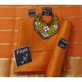 Fancy Women Katan Silk 3P Party Wear Suit with Organza Lining Dupatta. 
