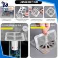 Pack of -10Pis Disposable Floor Drain Sticker Shower Drain Hair Catcher Cover Sink Strainers Anti-blocking Bathtub Mesh Filter Sticker. 