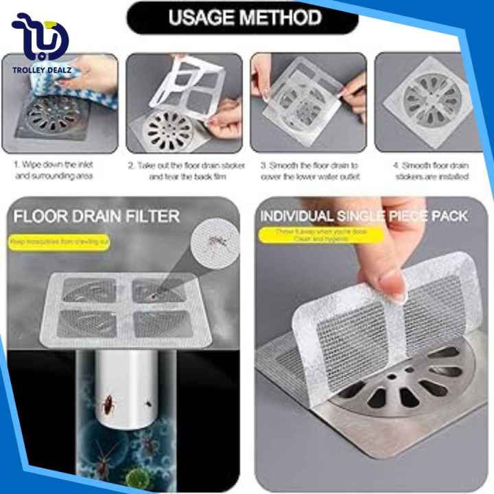 Pack%20of%20-10Pis%20Disposable%20Floor%20Drain%20Sticker%20Shower%20Drain%20Hair%20Catcher%20Cover%20Sink%20Strainers%20Anti-blocking%20Bathtub%20Mesh%20Filter%20Sticker%20-%20Image%204