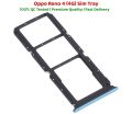 OPPO Reno 4 SIM Tray Sim Jacket Sim Slot Sim Door - Blue. 