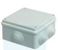 CCTV Weatherproof 4x4 PVC Outdoor Camera Junction Box IP65. 