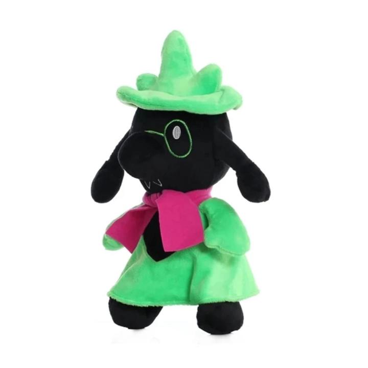 25cm Deltarune Ralsei Scarf Plush Patch Toy Cartoon Deltarune Chapter 2 Stuffed Soft Toy Christmas Birthday Gift For Children