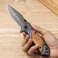 Mini Portable Knife Outdoor Folding Self-Defense Knife Outdoor Saber Short a Folding Knife Foreign Trade Household Fruit Knife X49. 