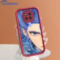 ZCSIBORUI for Huawei Mate 20 Pro Back Cover Super Cool Cartoon Half Face Ao Bing Pattern Soft Camera Protection Rubber Square Ladder Phone Case. 