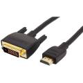 AmazonBasics HL-007348 HDMI to DVI Output Adapter Cable - 10 Feet 6". 