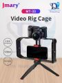 Jmary MT-33 Video Rig Cage With Mini Tripod Stand Vlogging Kit. 