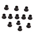 FLYEER 12Pcs 02101 Steering Pivot Bushing C-Hub Bushings HSP Spare Parts Nitro RC Car Parts for 1/10 R/C Model Car. 