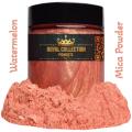 Mica Powder Pigment “Watermelon” Multipurpose DIY Arts and Crafts Additive | Woodworking, Epoxy, Resin, Paint, Soap, Nail Polish, Lip Balm (Black Mica). 