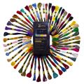 Anchor Embroidery Thread UMC STAG 50 Rainbow Colors 100% Egyptian Cotton Premium Skeins  Cross Stitch Thread  Embroidery Floss  50 Popular Colours. 