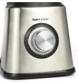 SILVER CREST STAINLESS STEEL 3-IN-1 JUICER BLENDER GRINDER MACHINE: MULTI-FUNCTION JUICER, BLENDER WITH PULSE, AND PRECISION GRINDER FOR FRUITS, VEGETABLES, COFFEE BEANS, NUTS, AND SPICES. 
