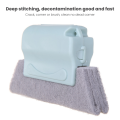 Magic Window Track Cleaning Brush Window Groove Cleaning Brush Seam Door Slot Window Slot Corner Cleaning Brush Scouring Pad Household. 