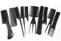 Pack of 10 Professional Hair Style Hair Comb Set. 