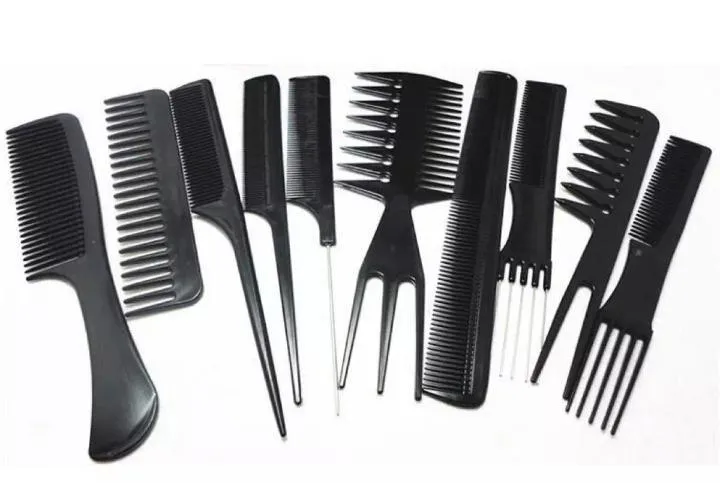 Pack%20of%2010%20Professional%20Hair%20Style%20Hair%20Comb%20Set%20-%20Image%203