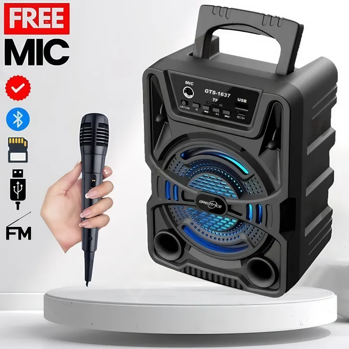 Sixonic%20GTS%201637%20/%201638%20Portable%20Rechargeable%20Wireless%20Bluetooth%20Speaker%20with%20Microphone%20%E2%80%93%20Best%20for%20Small%20Gatherings%20High%20Quality%20Stereo%20Sound,%20Big%20Woofer%20Mp3%20Speaker%20FM%20Radio%20USB%20Memory%20Card%20Supported%20-%20Image%202