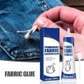 Fabric Adhesive Glue Strong Adhesive Fabric Glue Super Glue Fabric Adhesive Washable Fabric Repair Glue For Cotton Denim Leather. 