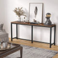 Narrow Console Table, 70.9" Extra Long Sofa Table Hallway Table. 