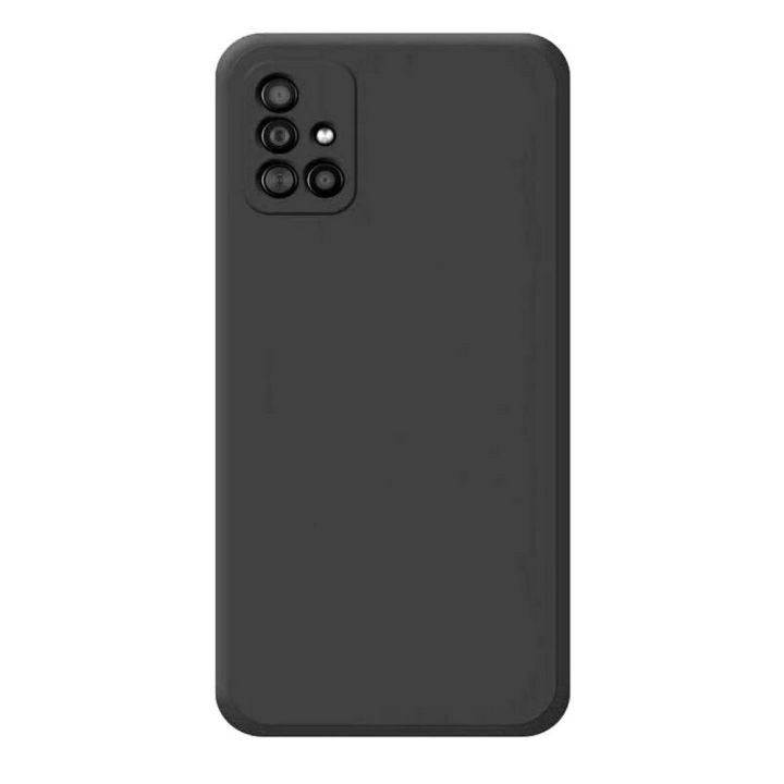 Samsung%20Galaxy%20A51%20Soft%20Silicon%20Matte%20Back%20Cover%20Protective%20Phone%20Case,%20Black%20-%20Image%208