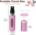 Mini Refillable Perfume Bottle And Atomizer | Mini Perfume Refilable Automizer Spray Bottle for Multi Purpose | Best Perfum Refillable Metal Body. 