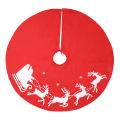 Migeet 40 Inch Christmas Tree Skirt Reusable Xmas Tree Skirt for Christmas Decorations Happy Thanksgiving Day Wedding Holiday Festivals Gift. 