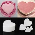 Wedding Decor Craft Heart Shaped Kitchen Accessories Styrofoam DIY Model Practice Model Dummy Cake Model Cake Foam Mould. 